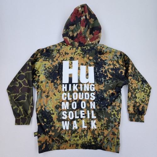 Adidas Womens Pharrell Williams Hu Hiking Camouflage Windbreaker Anorak Jacket S - Picture 3 of 13