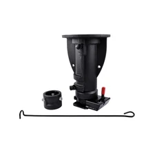 C5G1216 12"-16" Adjustable Height Cushioned 5th Wheel to Gooseneck Adapter fo...