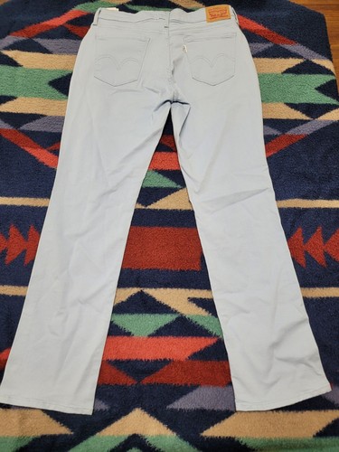 Jeans Levi's 505 dritto donna tg 29 pantalone azzurro 30x30 nuovo con etichetta bianco tab - Foto 4 di 10