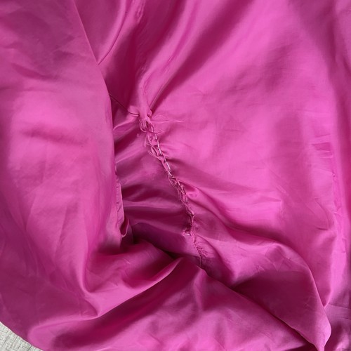 Vintage London Fog Jacket Girls L 14 Pink Quilted Filled Full Zip Pink Coat - Picture 13 of 16