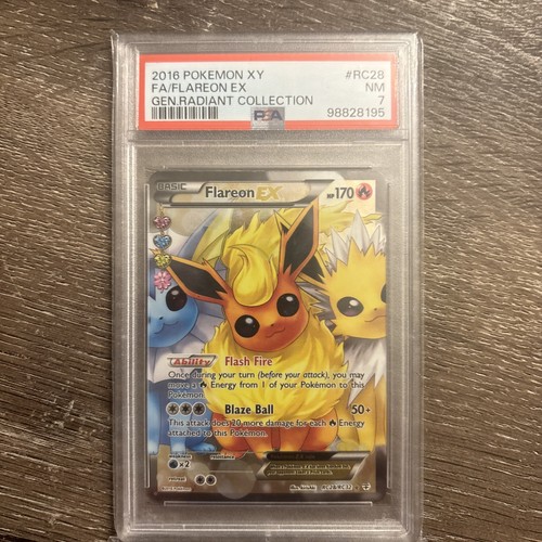 Flareon EX (Full Art) RC28-32 Generations: Radiant Collection Holo