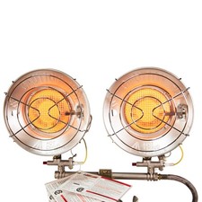 30,000-BTU Double Tank-Top Outdoor Portable Propane Heater, TT-30CSA