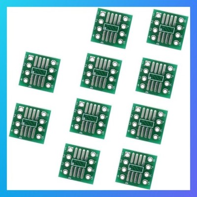 SOIC-8 to DIP-8 Narrow PCB SMD Adapter to DIP SOP8 10 Pcs
