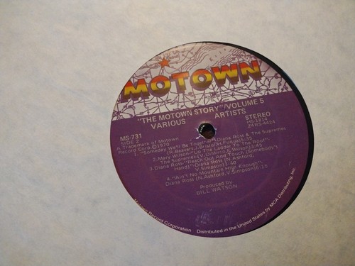 The Motown Story - Hits & Personal Interviews, 5 LP Boxed Set, 1970 Gaye, Ross - Foto 3 di 13