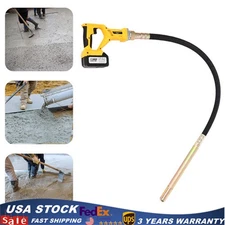 Electric Concrete Vibrator Handheld Vibrating Tool--Remove Air Bubbles 2000r/min