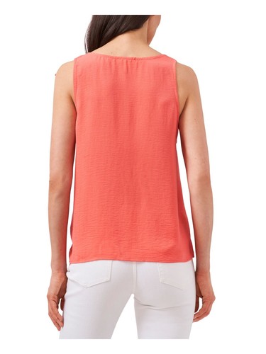 RILEY&RAE Womens Coral Sleeveless V Neck Tank Top XS - Picture 2 of 11