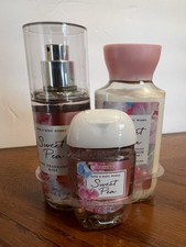 Bath  Body Works BBW "Sweet Pea: Oh Baby" 3 Mini Gift Set, NWT Damaged Box