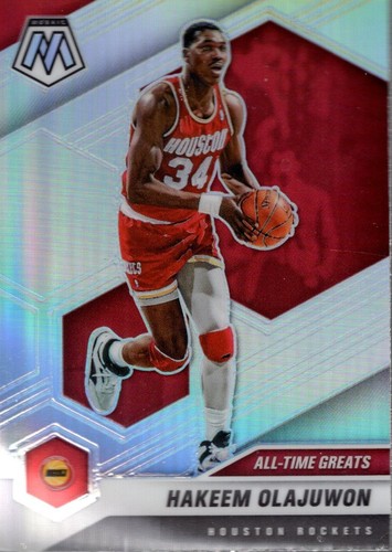 2020-21 Panini Mosaic Silver #284 Hakeem Olajuwon - BSK - Picture 1 of 2