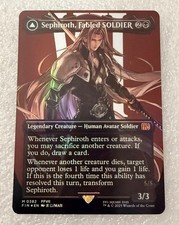 Sephiroth, Fabled SOLDIER / One-Winged Angel Borderless 0382 Final Fantasy FOIL