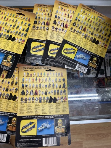 1980 Vintage Kenner Star Wars Lot Of 17 Card Back Only / As Is Condition - Bild 14 von 14