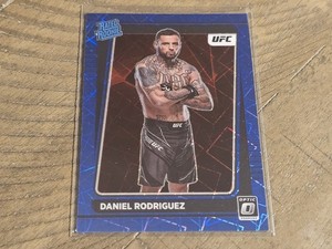 2022 Donruss Optic UFC #109 Daniel Rodriguez RC Blue Velocity Prizm Nmmt
