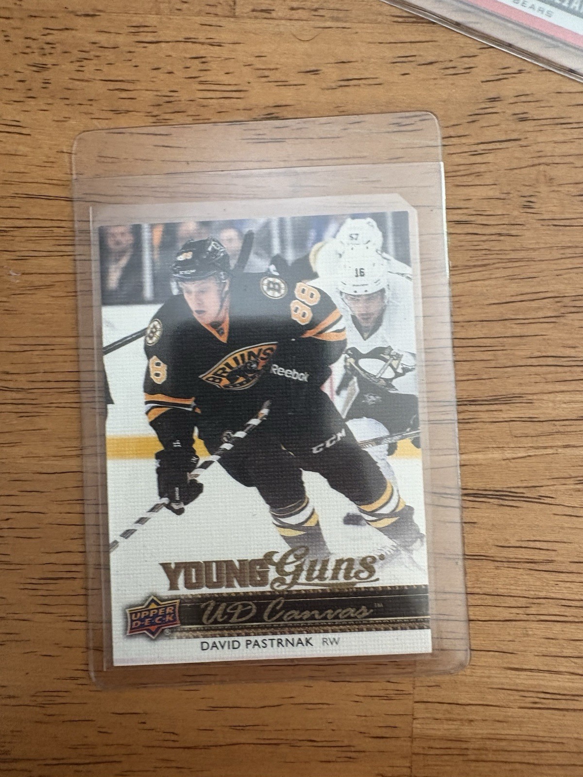 2014-15 Upper Deck - Ud Canvas Young Guns David Pastrnak #C225 (RC)