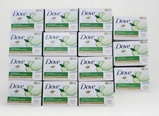 15X Dove Cream Beauty Mini Bars Soap  Cucumber & Green Tea 0.88oz Travel Size