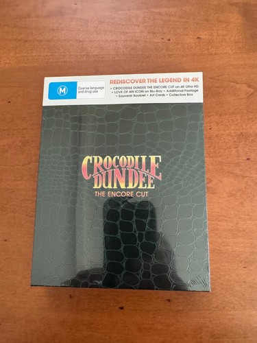 CROCODILE DUNDEE - THE ENCORE CUT - 4K ULTRA HD/BLU-RAY/EXTRAS - SLIPCASE - NEW! - Picture 3 of 9