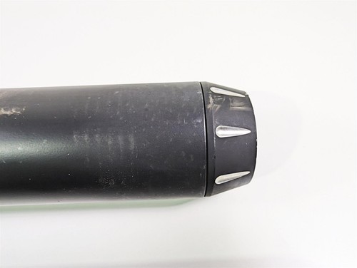 2012 Harley VRSCF Muscle V Rod Slip-On Exhaust Pipe Muffler Set - Picture 10 of 12