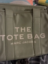 Marc Jacobs Mini Tote Aspen Green Leather Bag