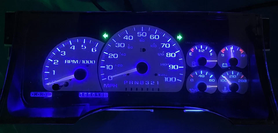 Cuadro de instrumentos Chevy Silverado 1996 OBS menos de 300 k pieza de repuesto Foto 2 de 4