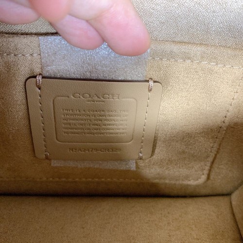 Coach CR329 Morgan Square Crossbody Bag In Blocked Signature Canvas IN - Bild 5 von 6