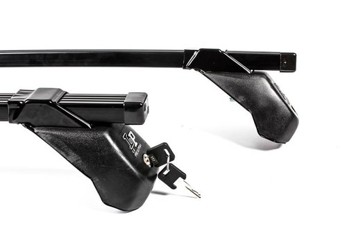 Heavy Duty Steel Lockable Roof Bars & Roof Box 420L For Fiat 600 1998-2010 - Picture 5 of 9