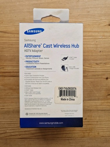 ✅️SAMSUNG EAD T10 - ALL SHARE CAST - WIRELESS HUB - Wifi DONGLE - No leads Inc🔥 - Picture 23 of 24