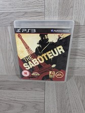 SONY PS3 THE SABOTEUR VIDEO GAME AGE 15+ BOXED MANUAL PLAYSTATION