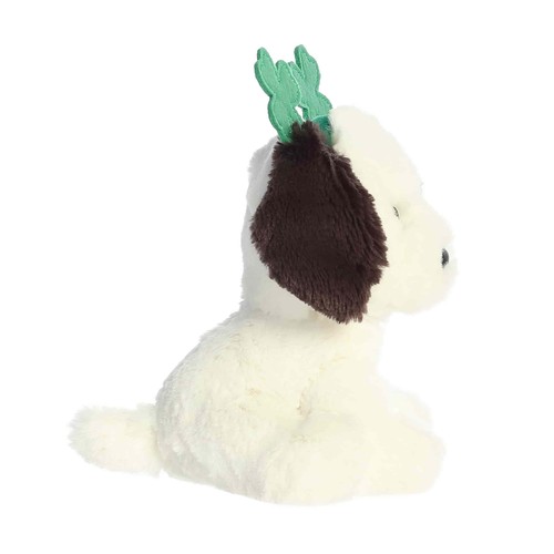 Aurora - Día de San Patricio - 6" Trébol Perro Caprichoso Peluche - Imagen 3 de 5