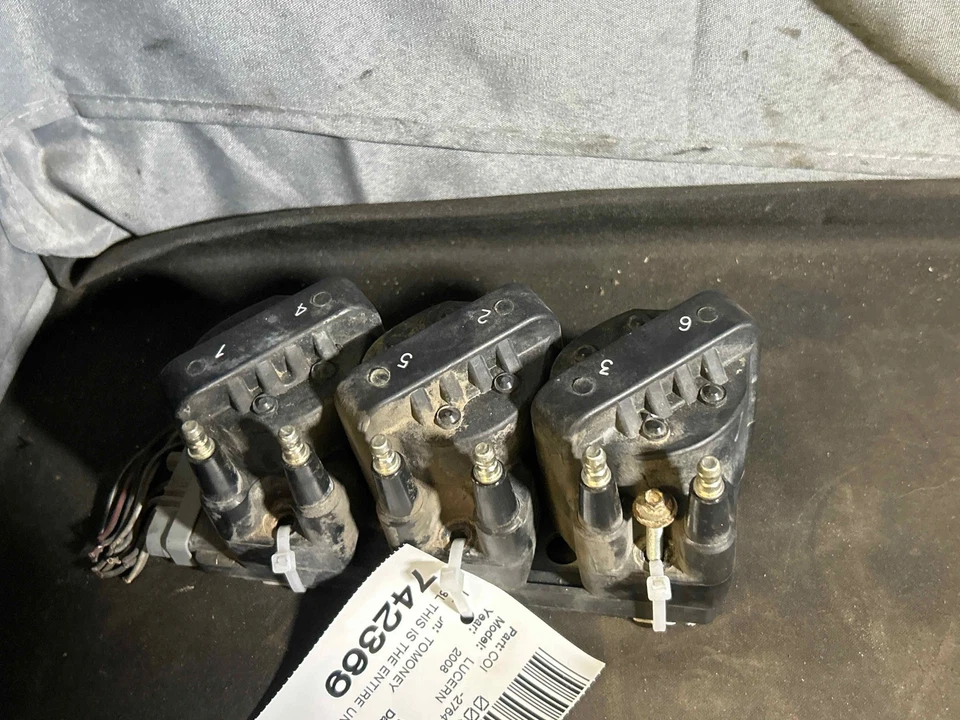 Fits 2006-2008 Buick Lucerne Ignition Unit and Coils OEM:10472401 - Image 2 of 4