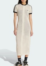 Adidas Originals Premium Crochet Dress Women's Lifestyle Dress JD1074 Medium
