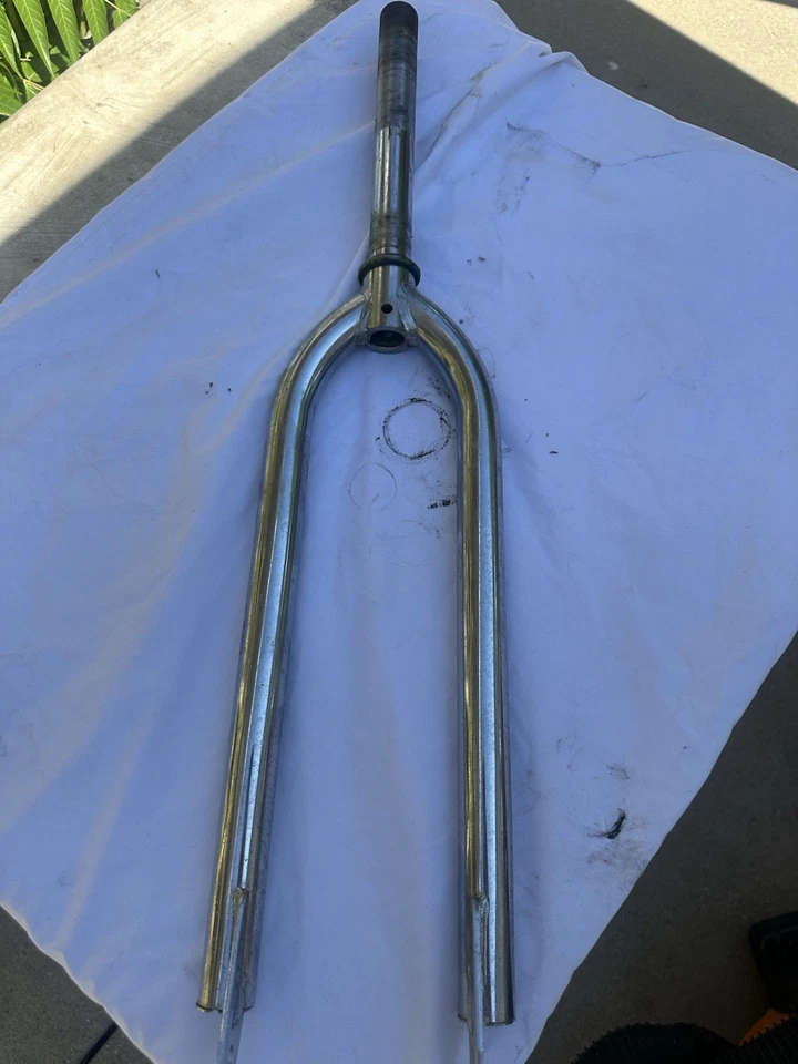 Vintage BMX Fork Chrome Old School BMX 1970s 1980s Replacement 1 in Mongoose  - Image 2 of 3