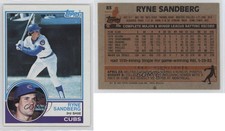 1983 Topps Ryne Sandberg #83 Rookie RC HOF
