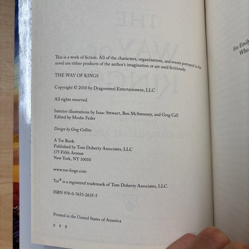 Complete Stormlight Archive Series + Novella Hardcover Set Brandon Sanderson 1-5 - Picture 9 of 24