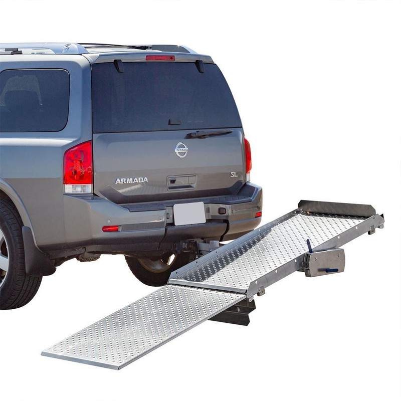 Tilt-a-Rack Premium Aluminum Scooter and Wheelchair Carrier - 350 lb. Capacity