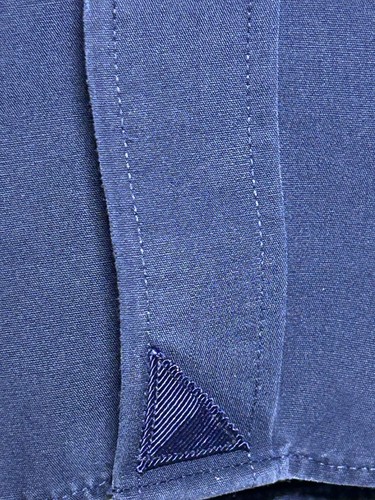 Untuckit Mens Sz Large Navy Long Sleeve Button Down Dress Shirt Collared Casual - Picture 2 of 6
