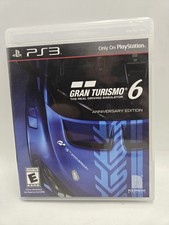 Sony Gran Turismo 6 Anniversary Edition (PlayStation 3, 2014) - CIB - Tested