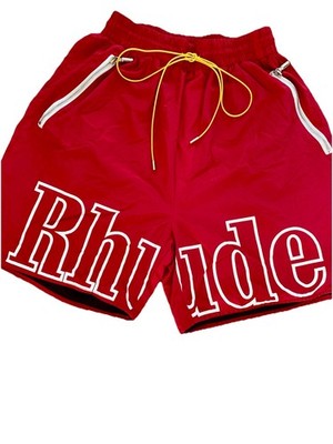 RHUDE Men's Shorts Size XL Premuim Washed Logo Shorts | eBay