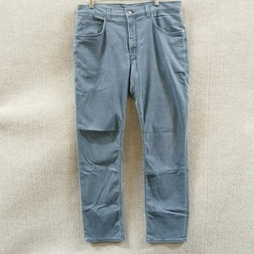 Bills Khakis Pants Men's 36 Slate Gray Straight Fit 32" Inseam Made in USA - Picture 10 of 12