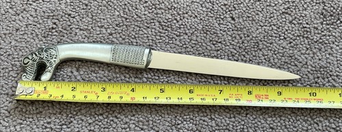 VINTAGE METAL “DRAGON HEAD” LETTER OPENER/KRYSTAD NORWAY - Picture 12 of 24
