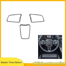 Guarnizione pannello volante nero carbonio per Porsche 718Boxster Cayman 2016-2022