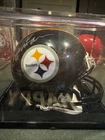 Lynn Swann Autographed Steelers Football Mini Helmet With Case