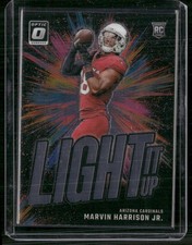 2024 Donruss Optic #4 Marvin Harrison Jr. Light It Up