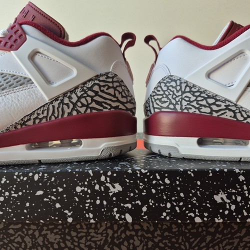 NIKE JORDAN SPIZIKE LOW White Team Red - Wolf Grey US 11 UK 10 EU 45 Neu New - Bild 18 von 24