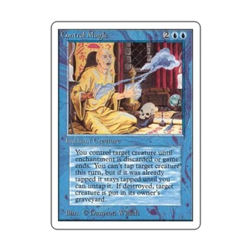 WOTC MtG Unlimited Control Magic (U) Fair