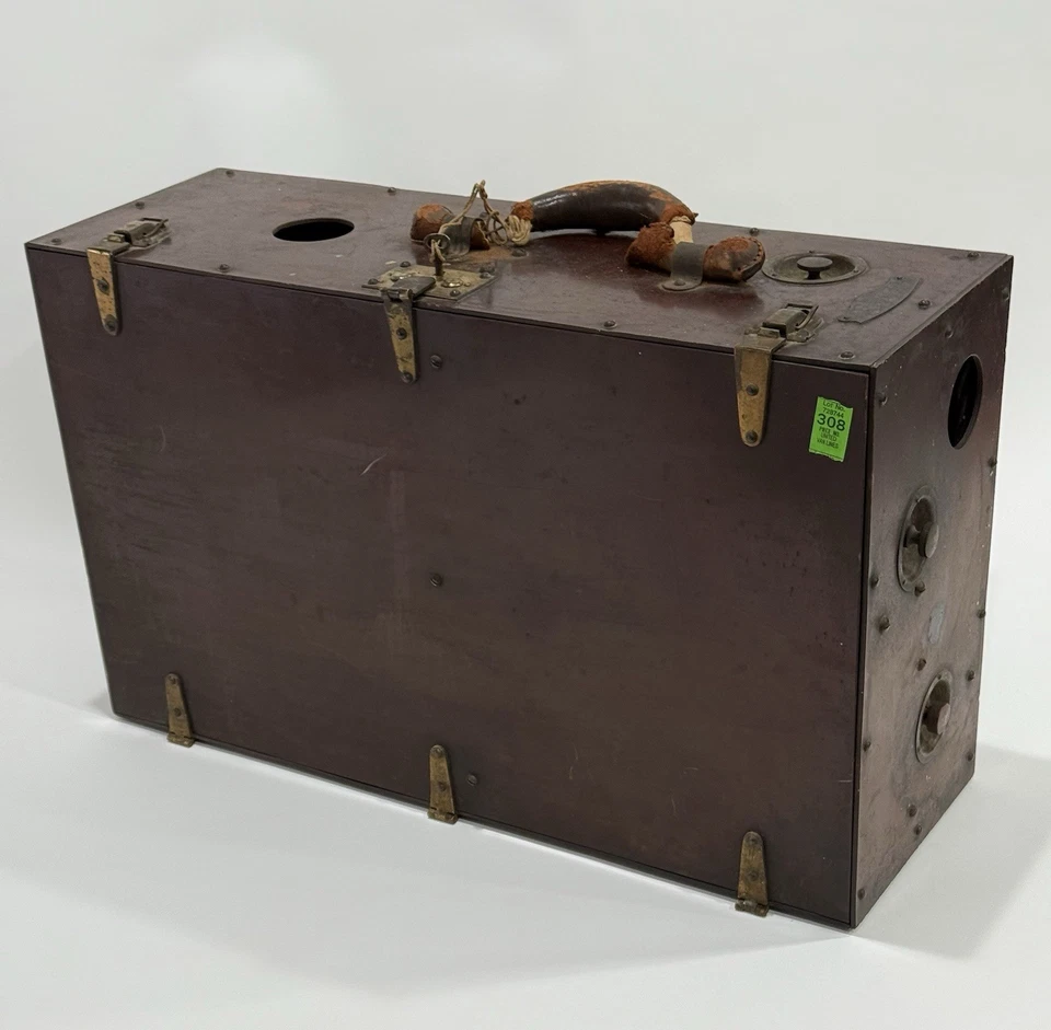 RARE! Portable Movie Projector GRAPHOSCOPE Portmanto 35mm In BAKELITE Case - Image 4 of 4