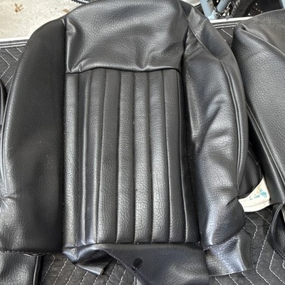 New Triumph Spitfire Seat Covers Mk4 1500 Black Vin