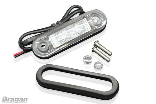 Roof Light Bar BLACK + LED for Volkswagen Caddy 2010 - 2015 Van Front Tube Steel - Picture 3 of 5