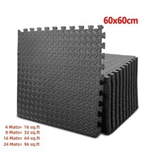 INTERLOCKING SOFT EVA FOAM FLOOR MATS TILES GYM YOGA PLAY ROOM HOT TUB SPA TENT