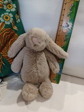 Tiny Jellycat Bashful Bunny In Beige. Excellent Condition