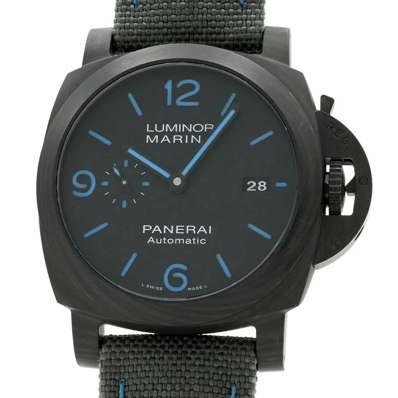 Panerai — Panerai Luminor Marina Carbotech PAM01661 Fabric / Leather 44mm 2020 #CSW082