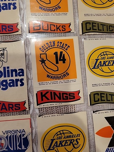 (18) RARE 1973-74 Topps Team Stickers SEE PICTURES EX - Picture 9 of 20