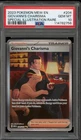 Pokemon Giovanni's Charisma 151 MEW EN Special Illustration Rare #204 PSA 10